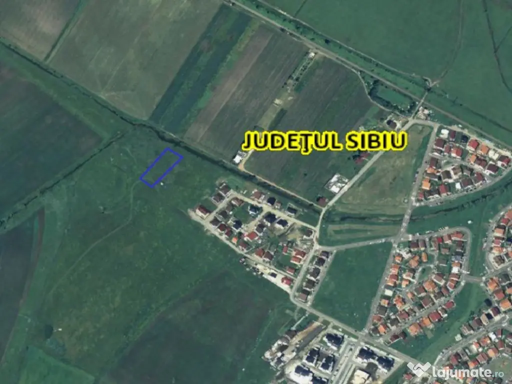 Teren 2410 mp Zona Tineretului- Sibiu- Paraul Rossbach