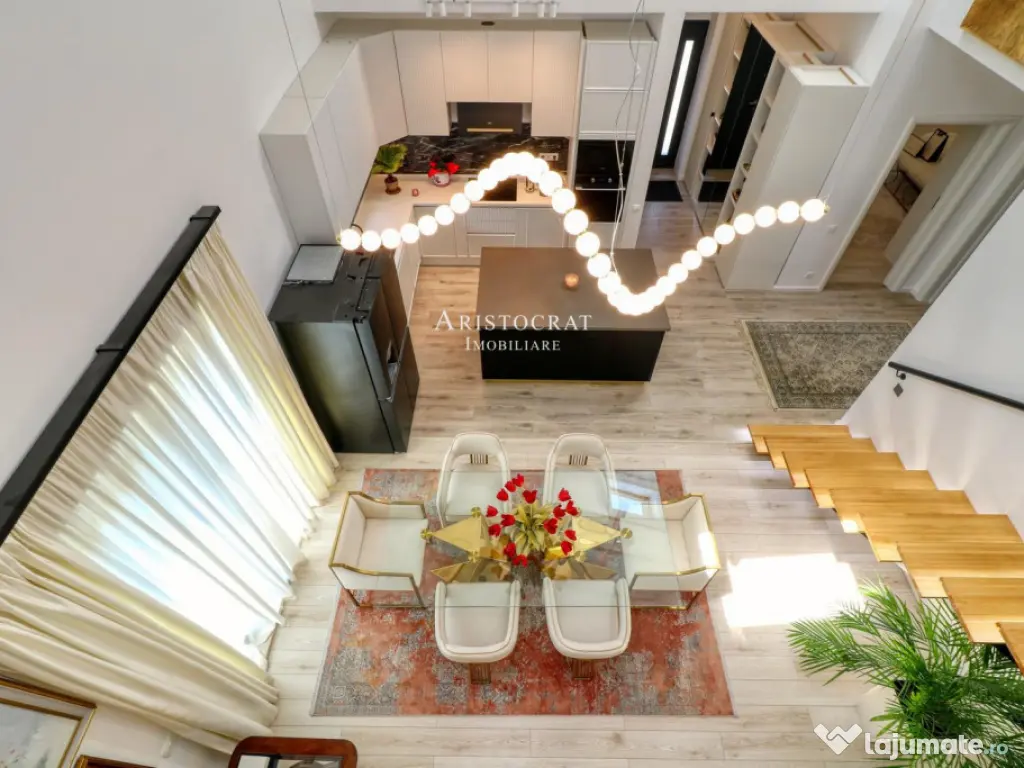 Casa cu palmieri din Corbeanca 