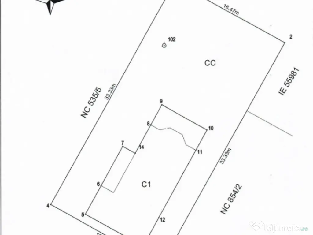 CORNETU, CASA P+1E+Pod 222 MP, LOT 549MP! 