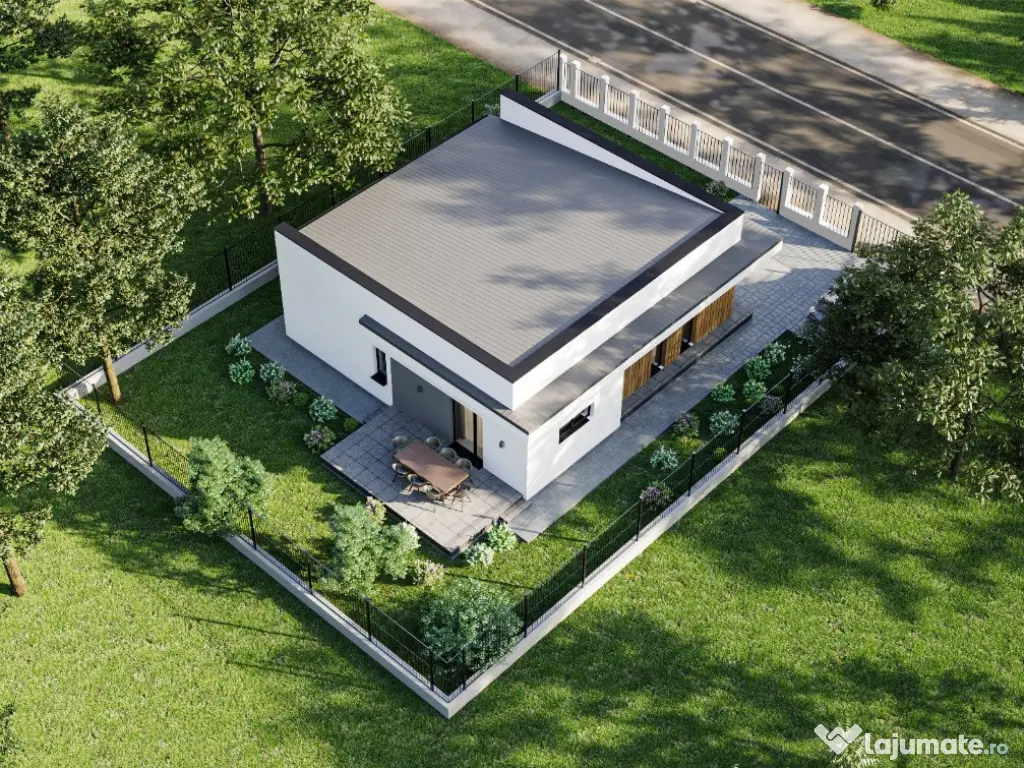 Casa individuala 4 camere - teren 419mp - Berceni 