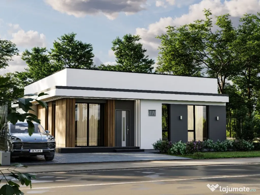 Casa individuala 4 camere - teren 419mp - Berceni 