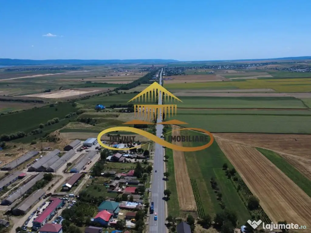 Teren la strada principala - E85 - DE INCHIRIAT - OFERTA! 