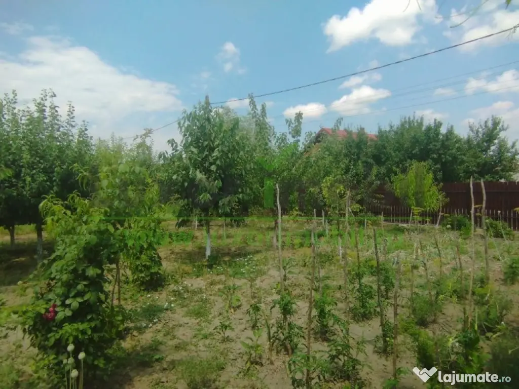 Casă solidă la șosea – Voinesti, Iași | 3 camere | 684 mp teren | gaz, 