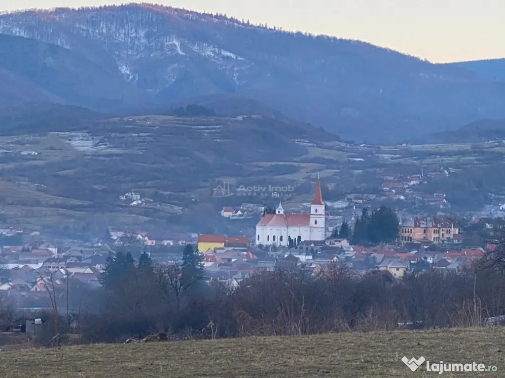 Teren de in Rasinari posibilitate de racordare la curentul