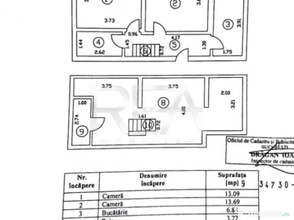 Apartament cu 4 camere în zona Trapezului 