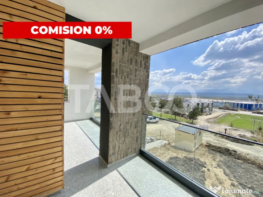 Apartament spatios cu 3 camere 2 bai si terasa de 15 mp - CO