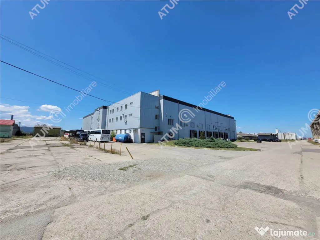 Hala cu rampe descarcare tir in zona Industriala Vest din Si
