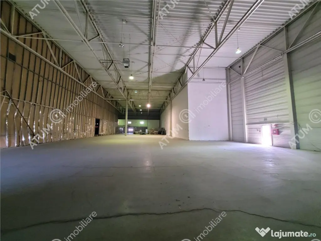 Hala cu rampe descarcare tir in zona Industriala Vest din Si