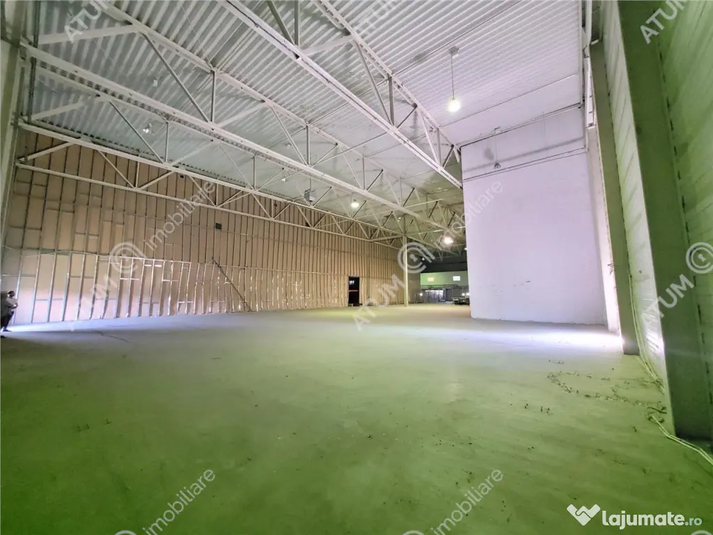 Hala cu rampe descarcare tir in zona Industriala Vest din Si