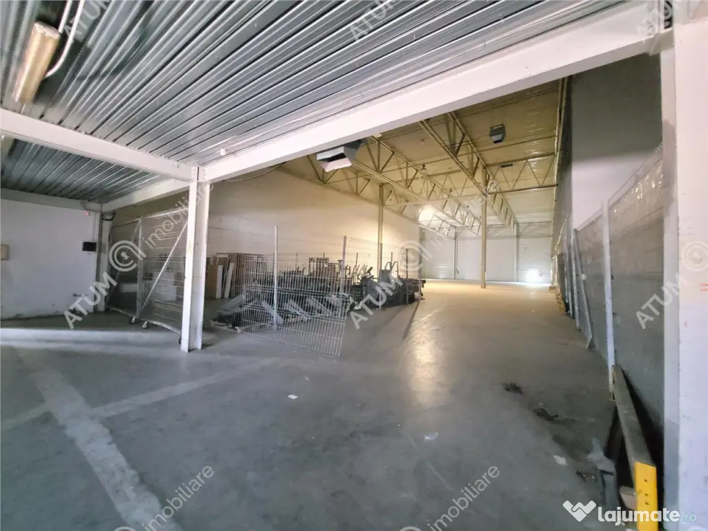 Hala cu rampe descarcare tir in zona Industriala Vest din Si