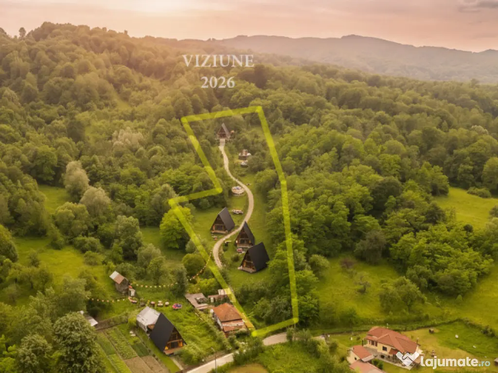 Teren 11700 mp în Valea Lungă, o oază de liniște, aer curat, verdeață