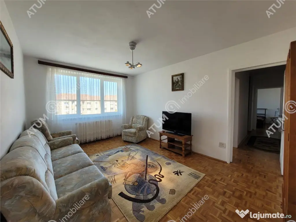 Apartament cu 3 camere si balcon in zona Rahovei din Sibiu