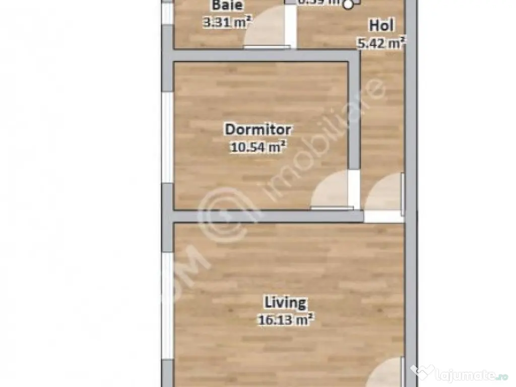 Apartament cu 3 camere si balcon in zona Rahovei din Sibiu 