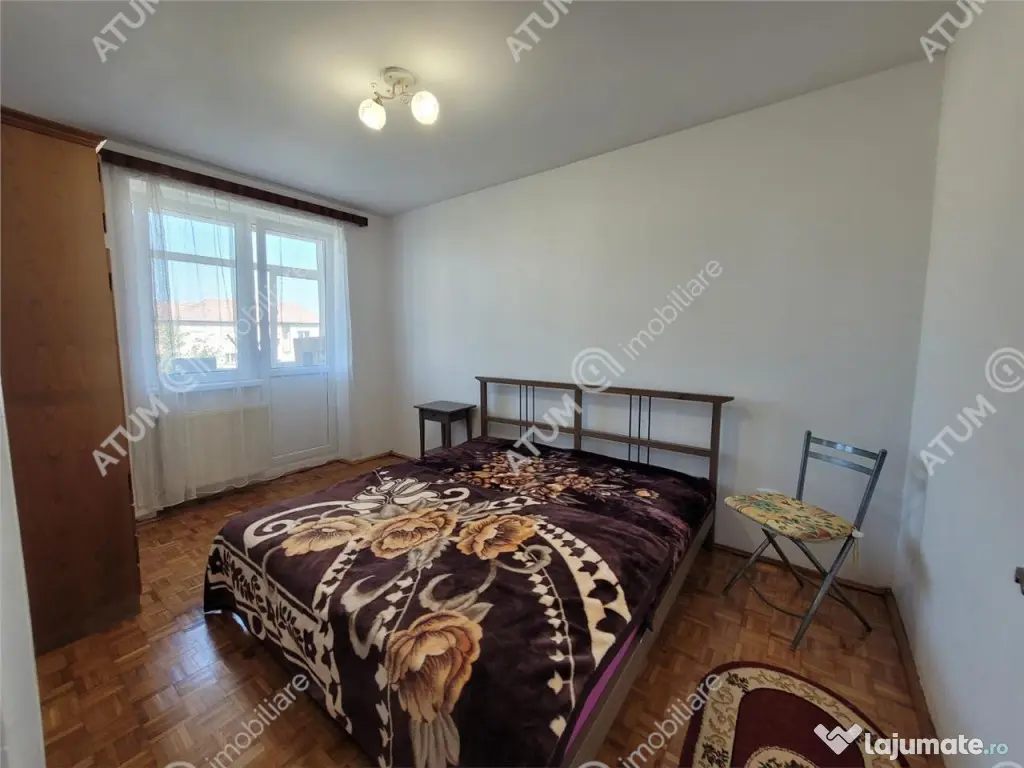 Apartament cu 3 camere si balcon in zona Rahovei din Sibiu 