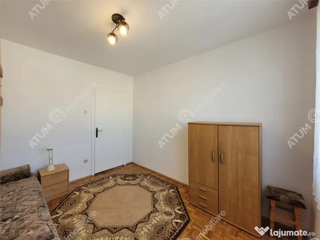 Apartament cu 3 camere si balcon in zona Rahovei din Sibiu 