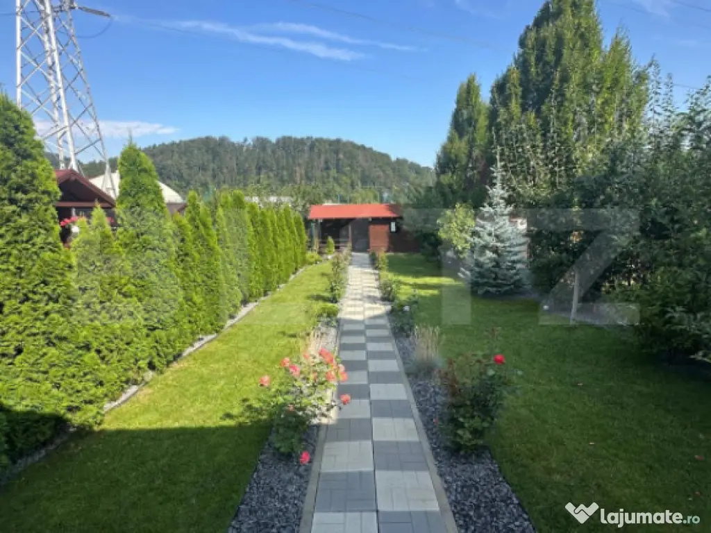 Casa moderna cu terasa, foisor, gradina 500mp