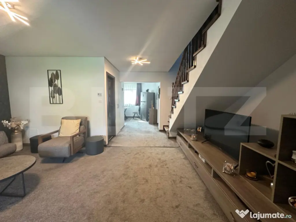 Casa moderna cu terasa, foisor, gradina 500mp