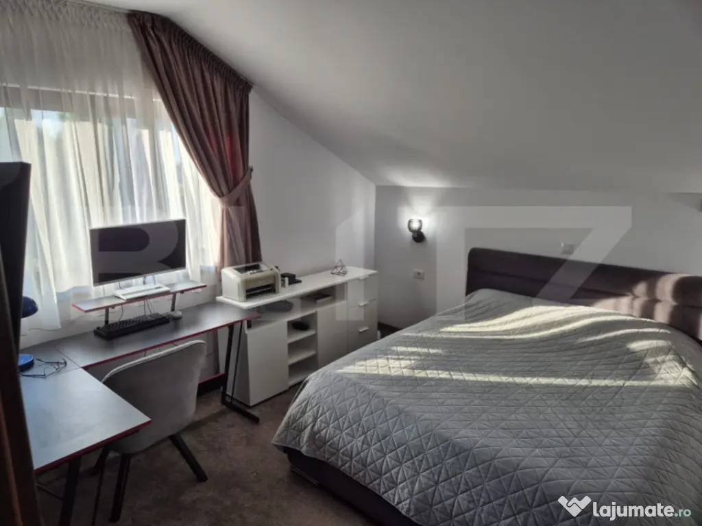 Casa moderna cu terasa, foisor, gradina 500mp