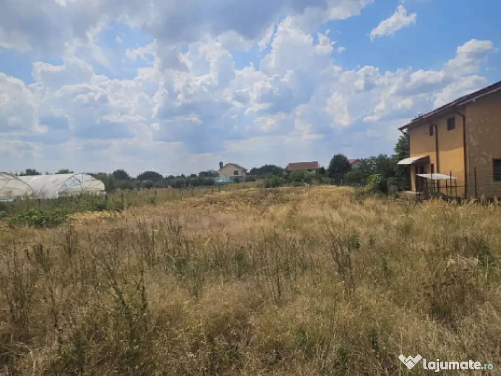 Teren intravilan, 1206 mp, front stradal 18 mp, Malu Mare