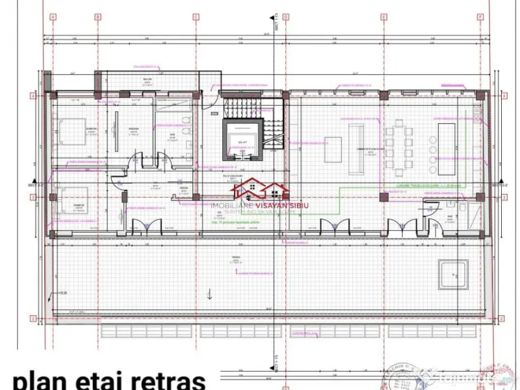 Cladire 1800 mp 82 loc.parcare,ultracentral, Sibiu,comision