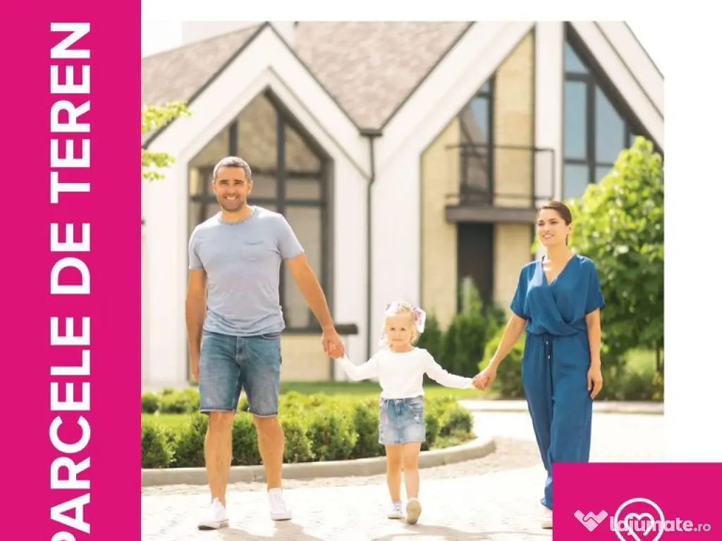 Parcelă premium 420 mp – proiecte de casă, zona ARED ... 