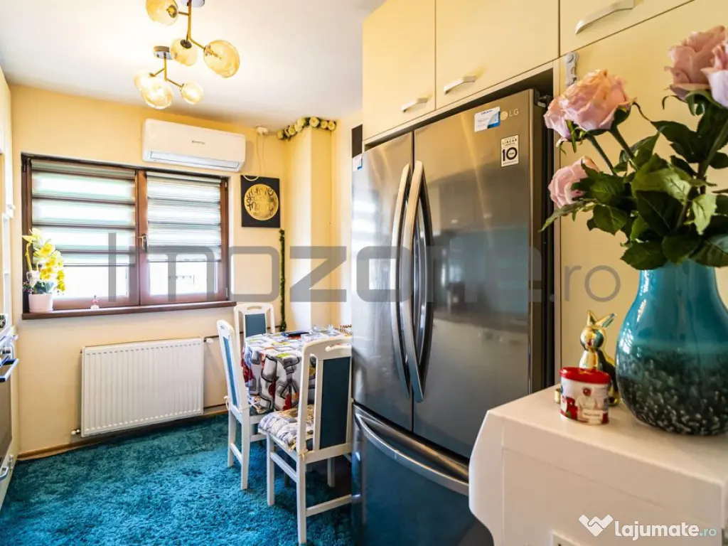 Lizeanu, 2 camere, bloc stradal reabilitat, mobilat, util... 