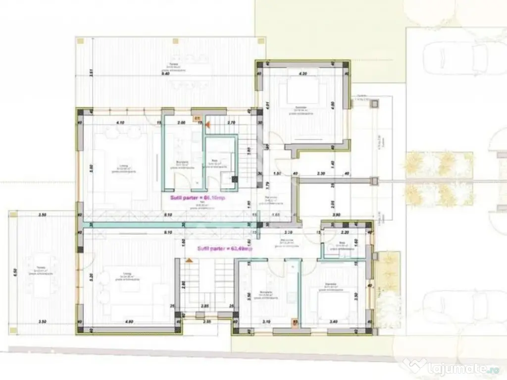 DUPLEX DE VANZARE cu suprafata foarte generoasa in Giarma... 