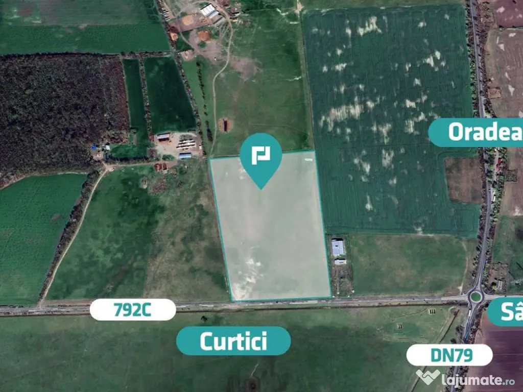 Teren 10,5 ha în comuna Șimand, jud. Arad 