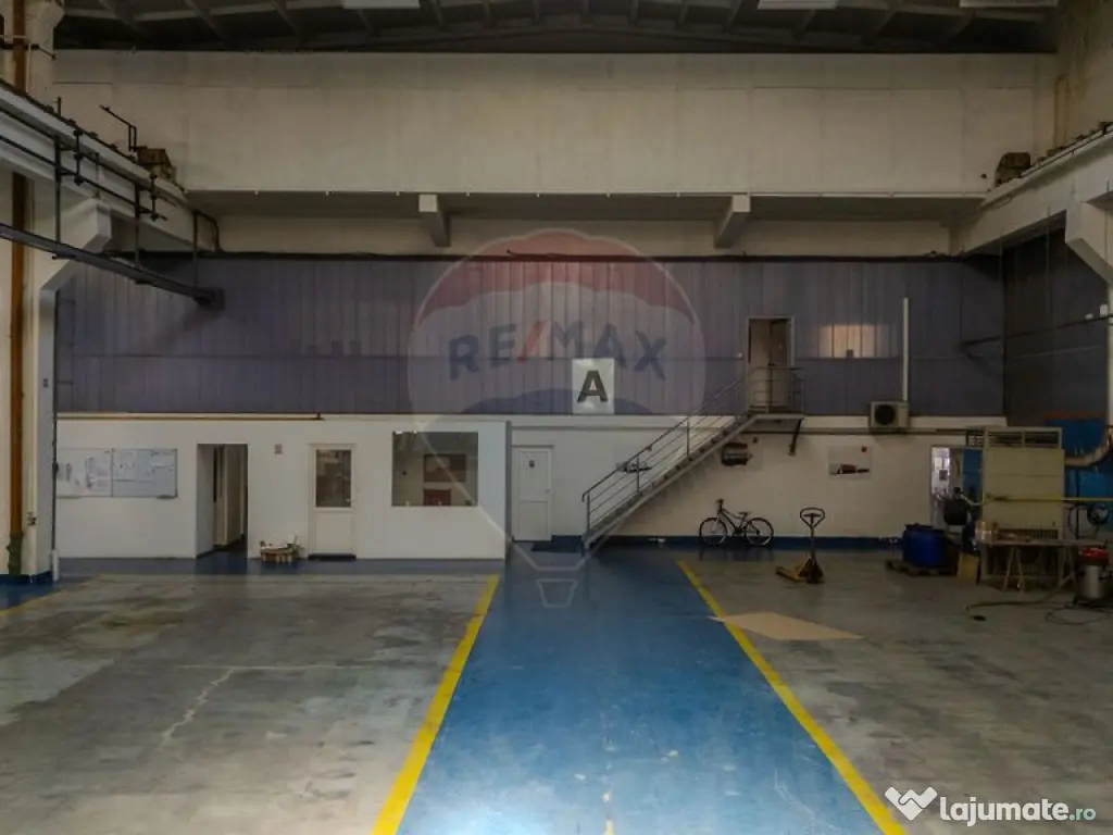 2 tronsoane hala |2 poduri rulante 10/18 T, Parcare, Prod... 