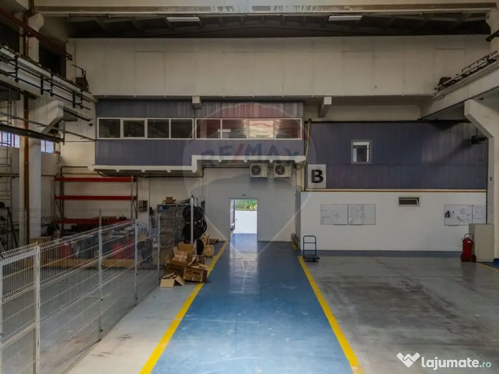 2 tronsoane hala |2 poduri rulante 10/18 T, Parcare, Prod... 