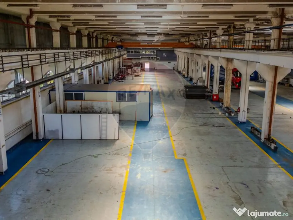 2 tronsoane hala |2 poduri rulante 10/18 T, Parcare, Prod... 