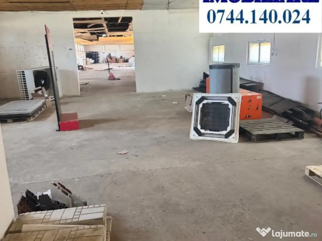 Hala Piatra-Neamt, 714 mp si teren 2092 mp, 199 000 Euro 