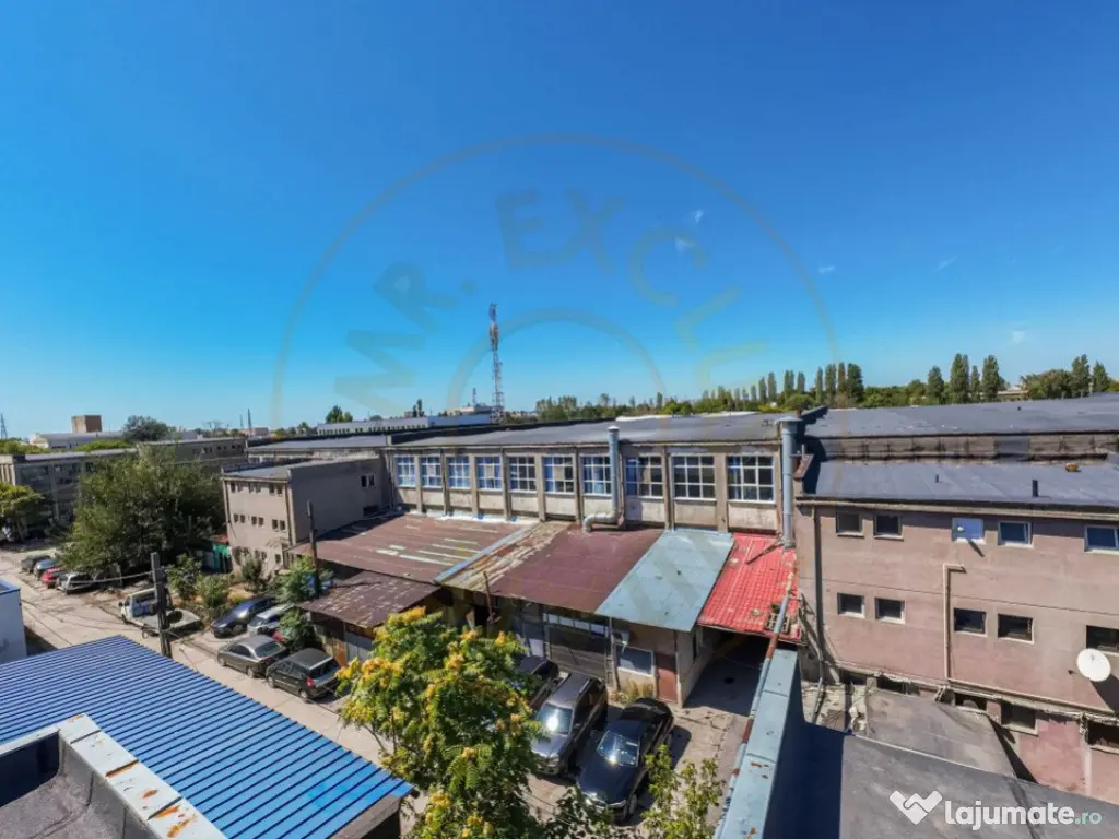 Spațiu industrial – 3.540 mp utili, birouri 600 mp, rand 