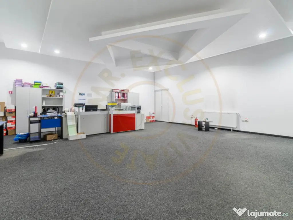 Spațiu industrial – 3.540 mp utili, birouri 600 mp, rand 