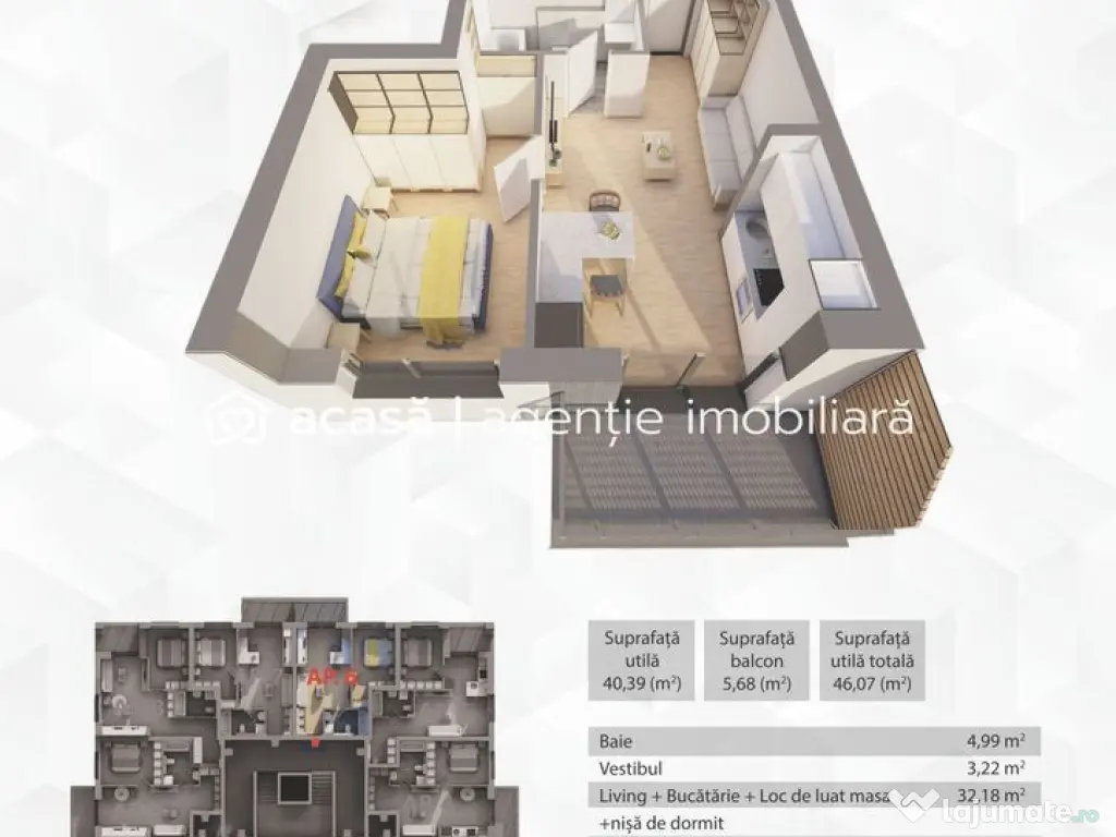 Apartament in R39 by ARED–direct de la dezvoltator, fă... 