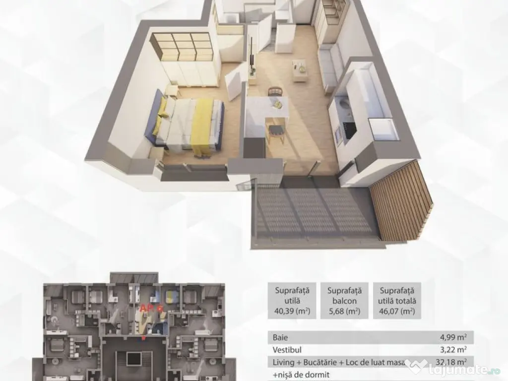 Apartament in R39 by ARED–direct de la dezvoltator, fă... 