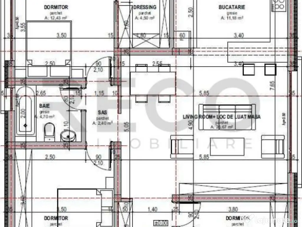 Reco, Casa semifinisata Alparea 