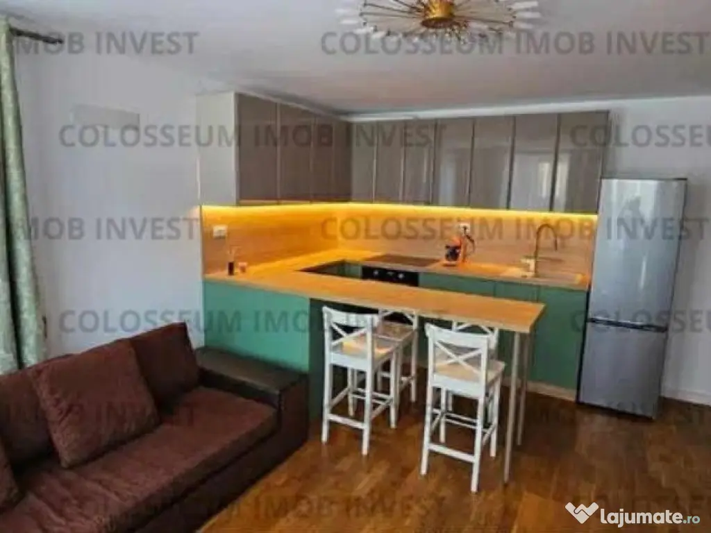 Studio 2 camere | 42 mp | Mobilat & utilat | Tractorul