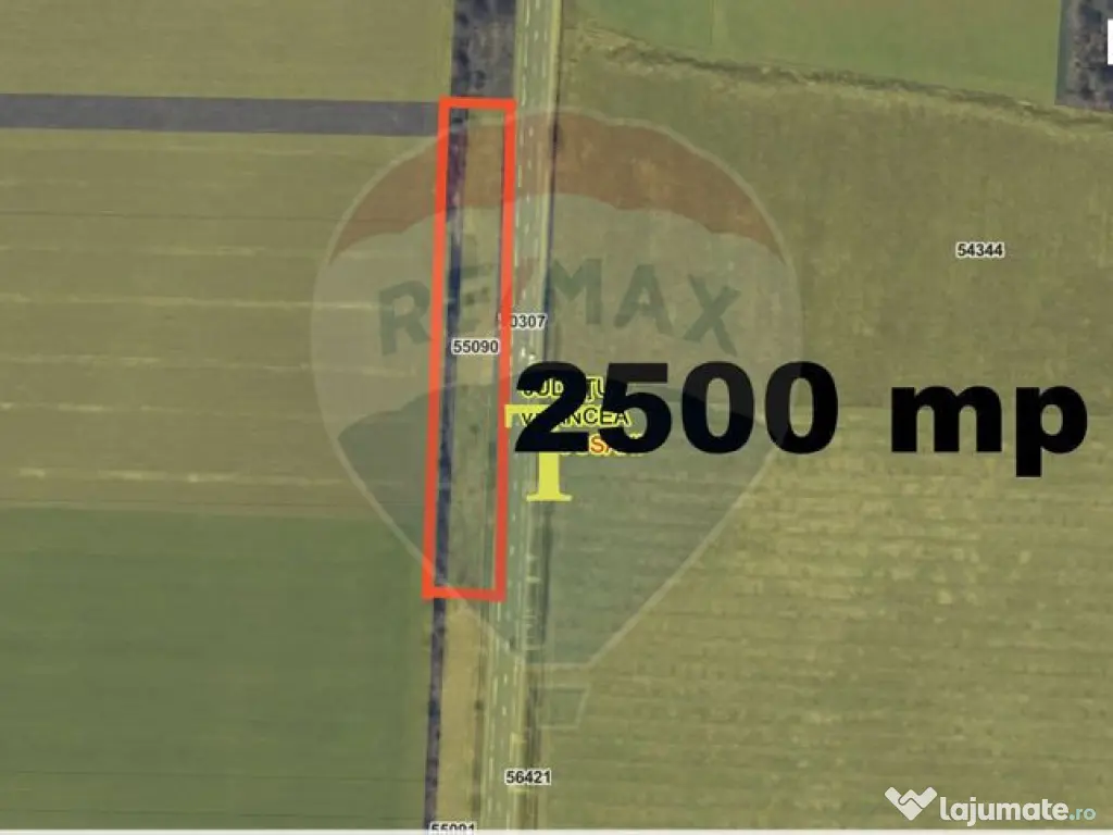 Teren Focsani DN E 85 nod Autostrada 