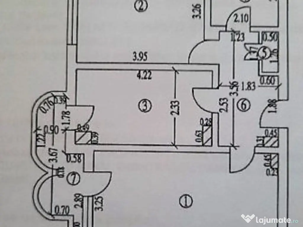 Apartament cu 2 camere in I. C. Frimu 