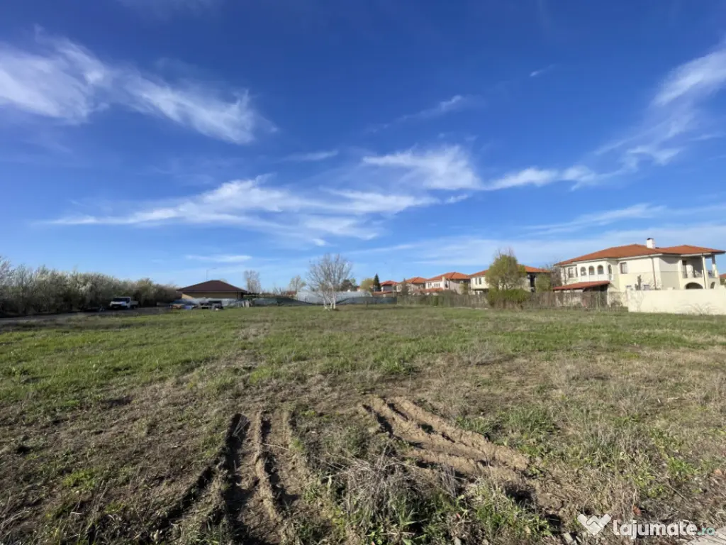 Domnești, Curtea Domneasca teren 2572mp, deschidere 44ml, u 