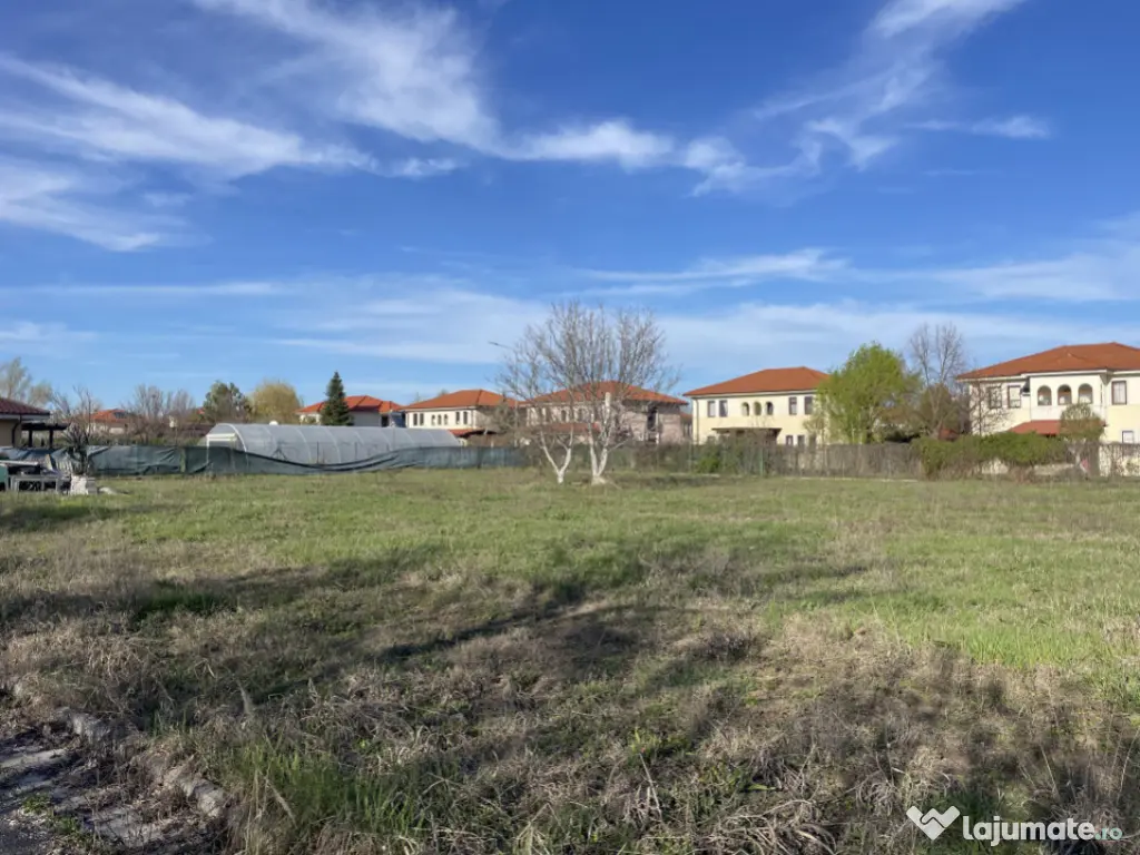 Domnești, Curtea Domneasca teren 2572mp, deschidere 44ml, u 