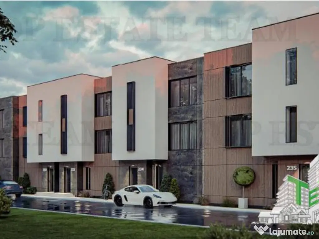 Cartier de case securizat cu bariera 