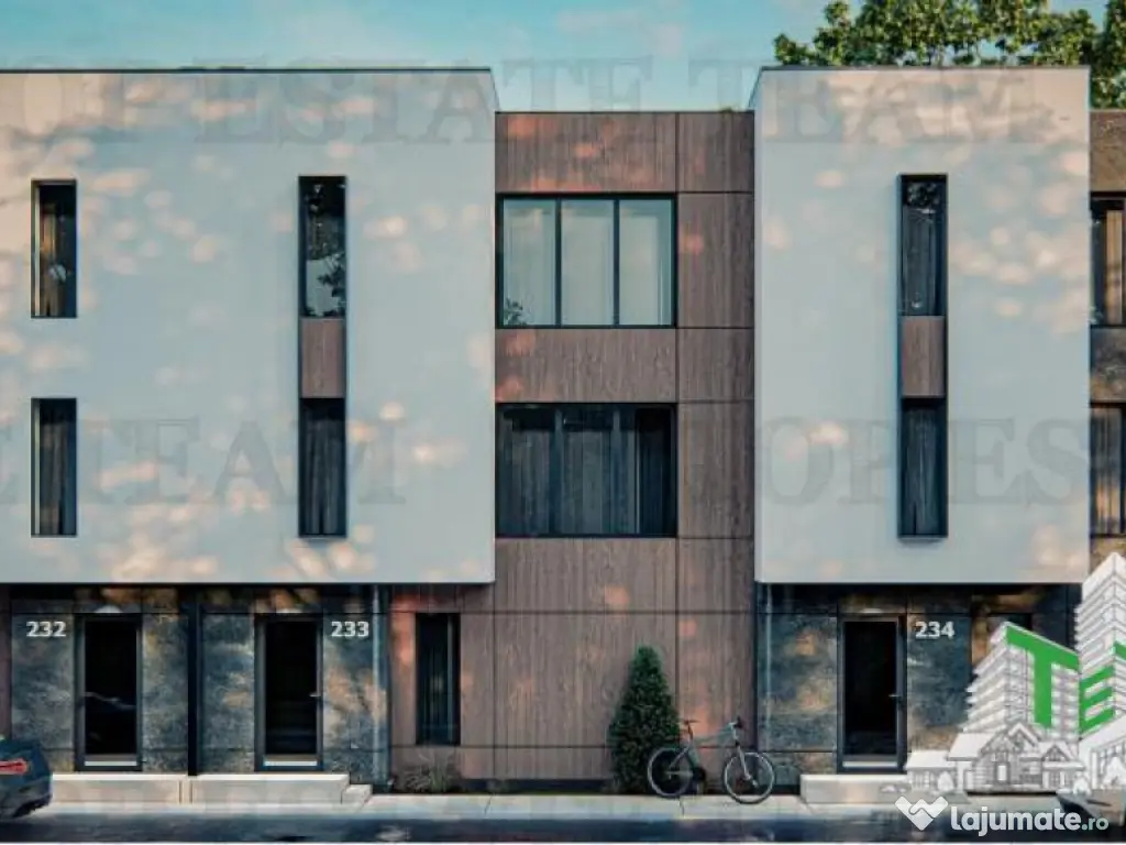 Cartier de case securizat cu bariera 