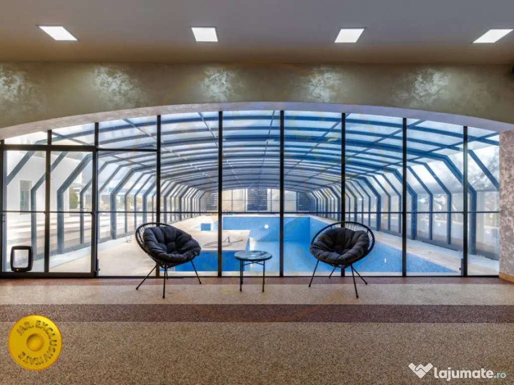 Casa cu jacuzzi, piscina încălzita si crama unde fiecare z 