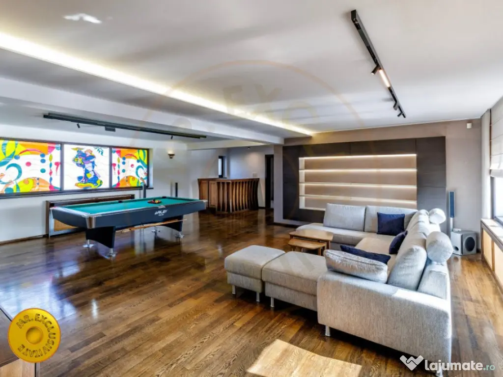 Casa cu jacuzzi, piscina încălzita si crama unde fiecare z 