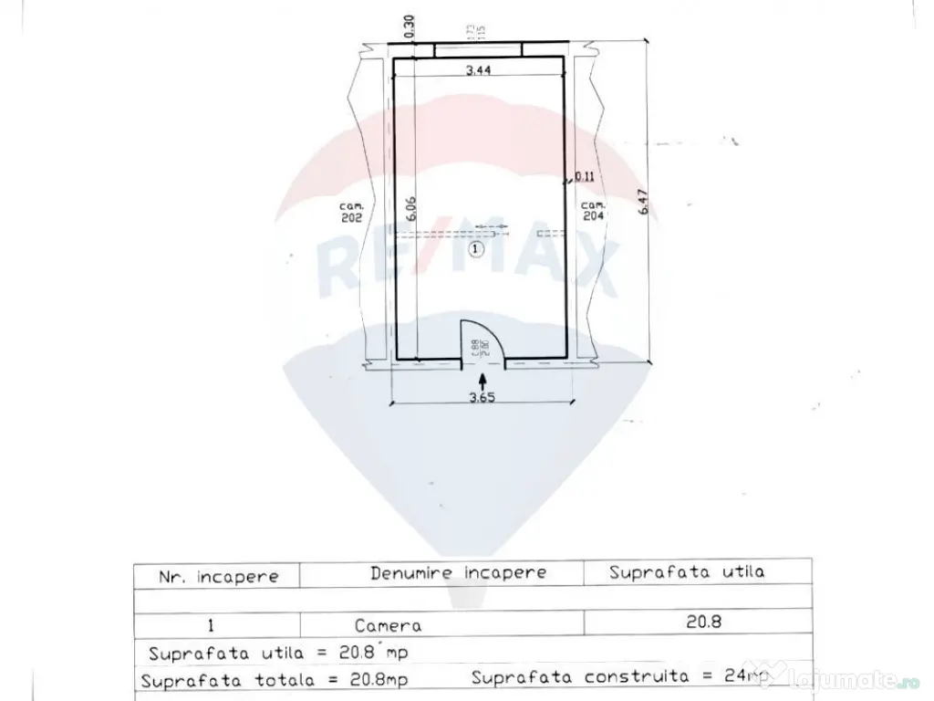 Garsoniera / Camera de camin de vanzare in Sinaia