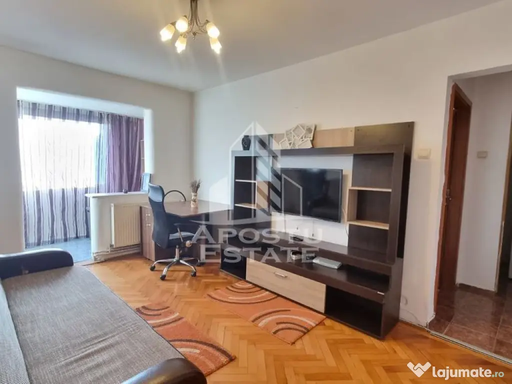 Apartament cu 3 camere, centrala proprie, zona Dacia 