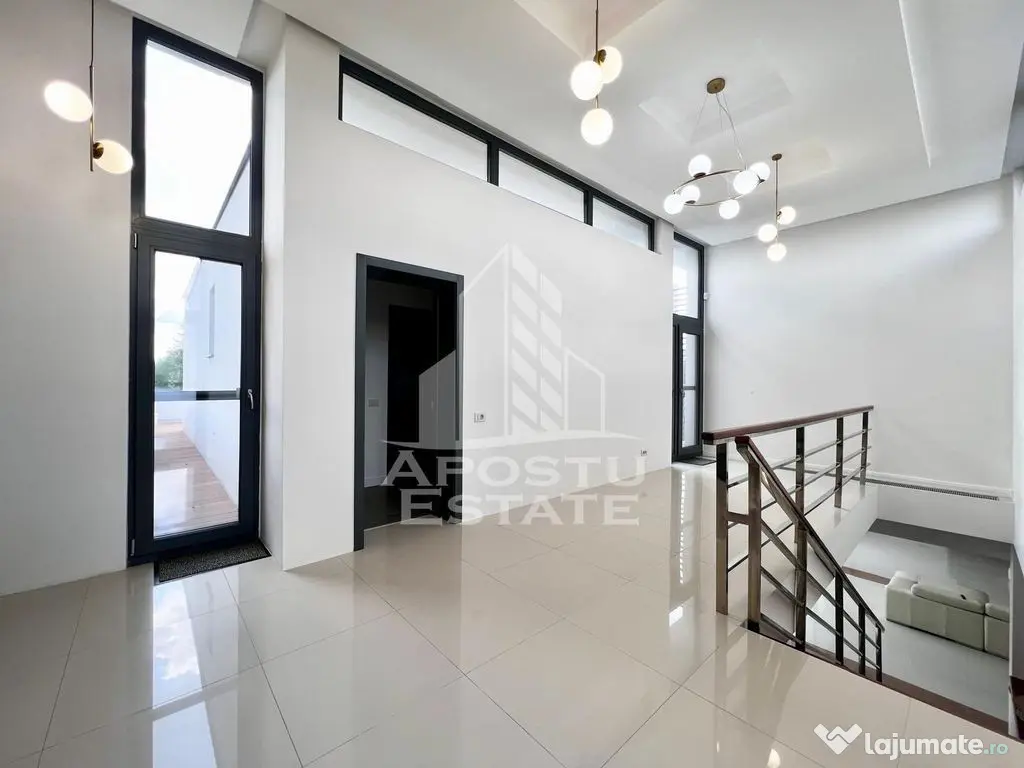 Casa de lux cu 5 camere, 4 bai, piscina privata , zona Ar... 