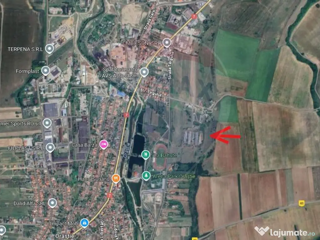 Teren industrial de vanzare In Orastie, Hunedoara 